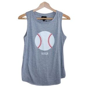 Baseballism Stiched Heart Seams Tank